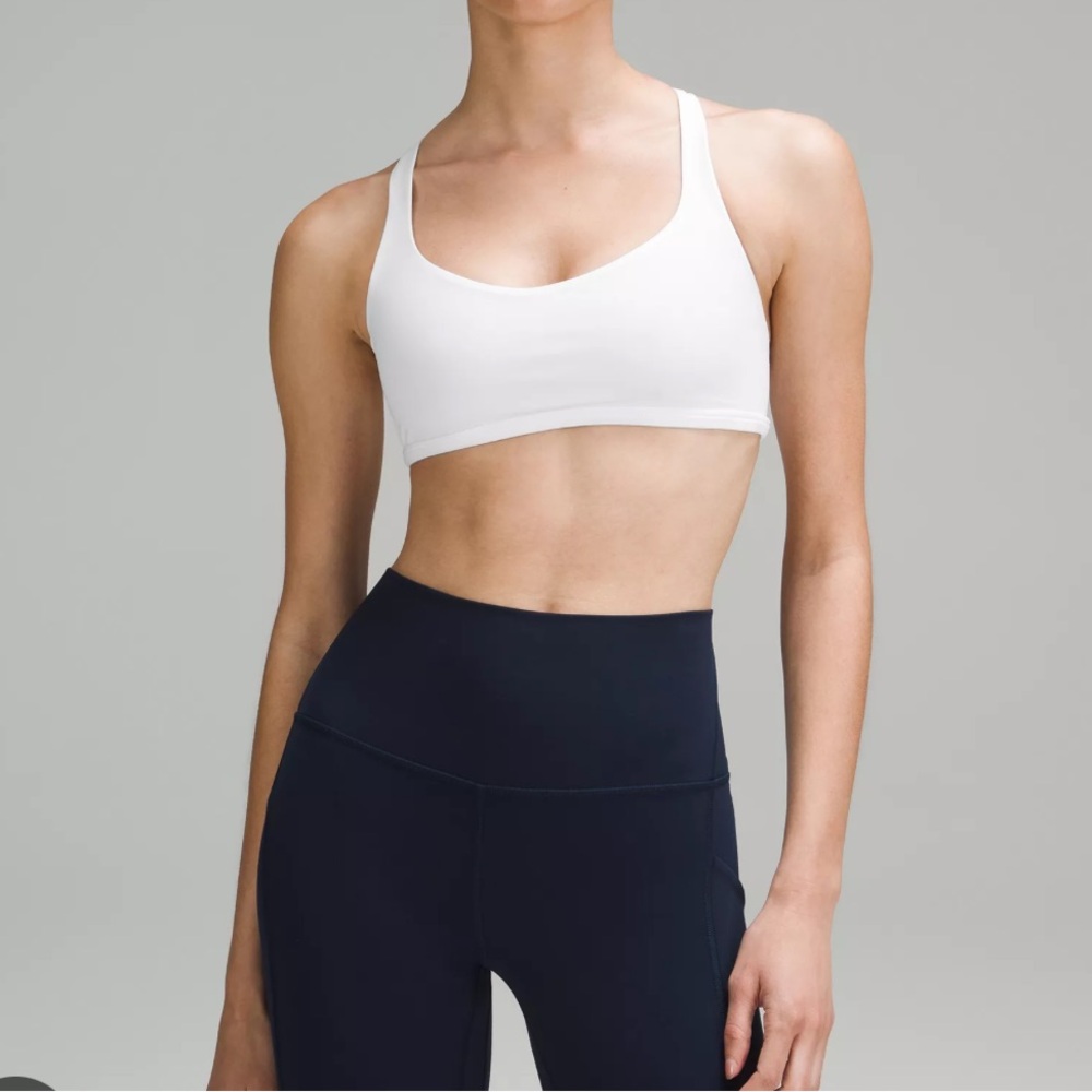 Lululemon free to be wild bra in white
